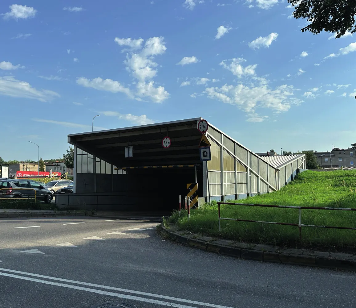 Tunel pieszo-samochodowy w Wejherowie